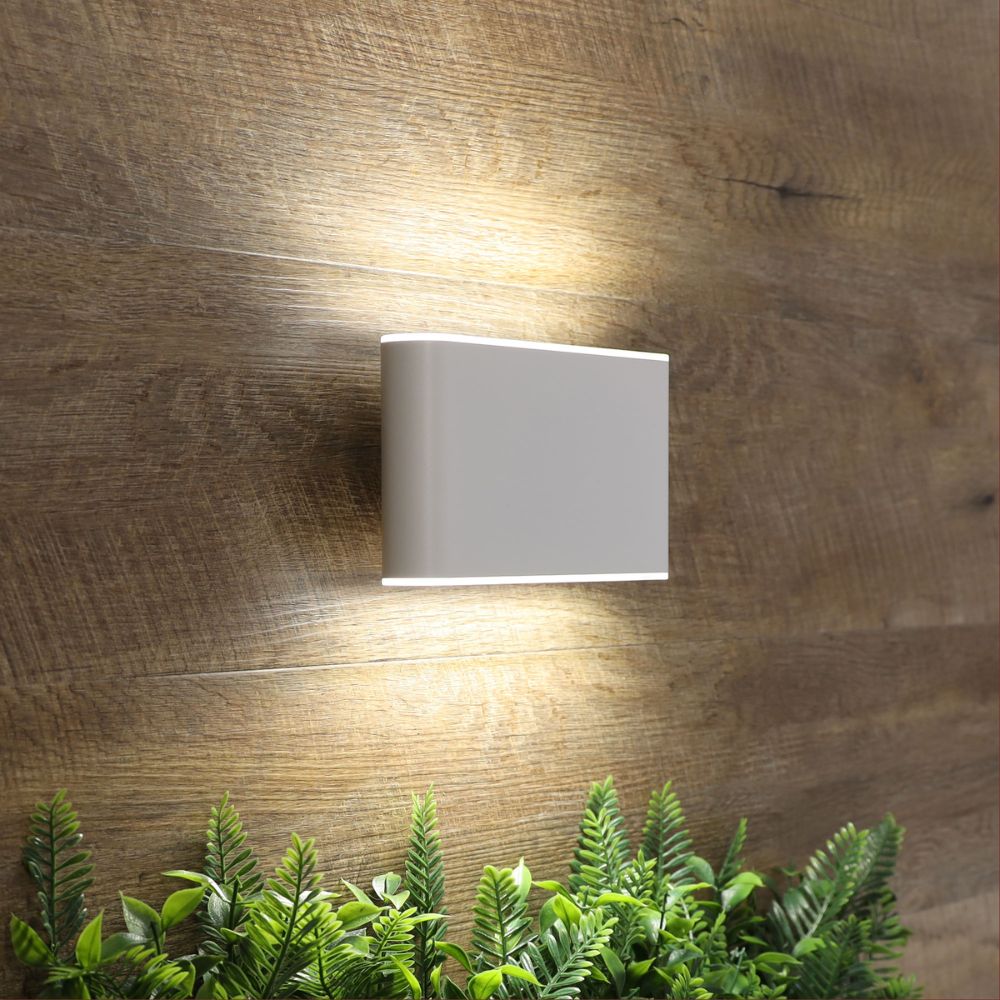 Oriel WASH - 2x6W Up/Down LED Wall Light-Oriel Lighting-Ozlighting.com.au