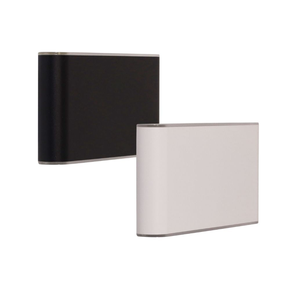 Oriel WASH - 2x6W Up/Down LED Wall Light-Oriel Lighting-Ozlighting.com.au