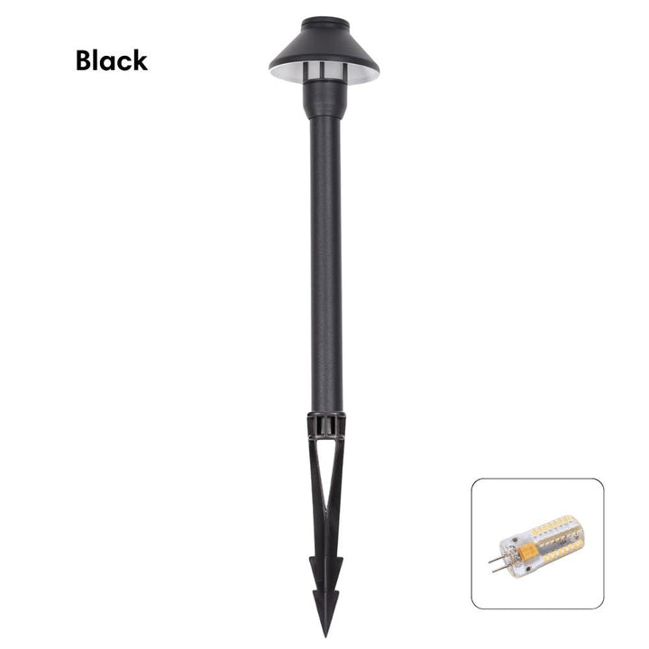 Pro Light Club PPL1301 - 3.5W LED G4 12V DC Exterior Small Hooded Spike Path Light IP65 Aluminium - DRIVER REQUIRED-Pro Light Club-Ozlighting.com.au