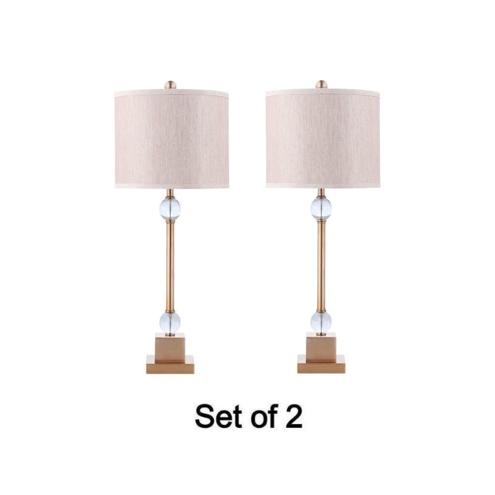 RHA PALMA - Metal Column Table Lamp 2pcs Package Offer-RHA-Ozlighting.com.au