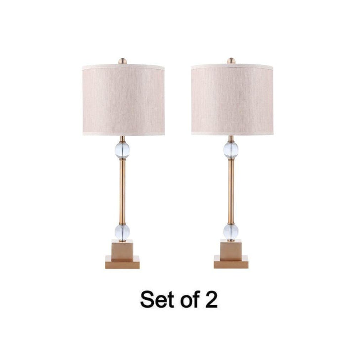 RHA PALMA - Metal Column Table Lamp 2pcs Package Offer-RHA-Ozlighting.com.au