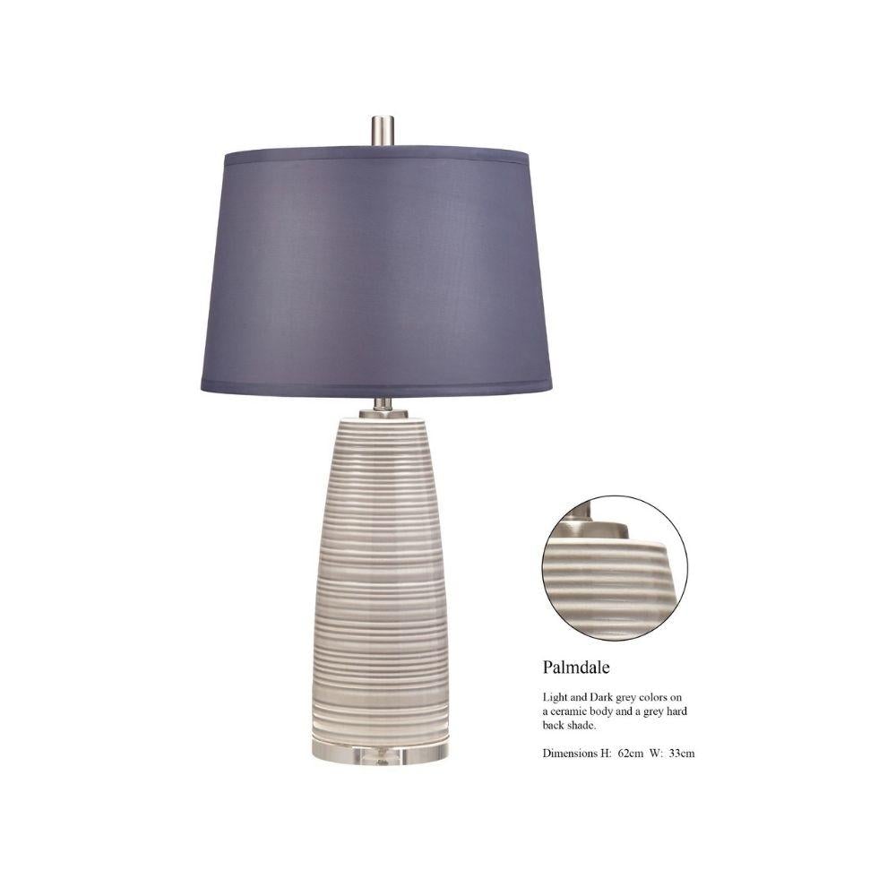 RHA PALMDALE - Ceramic Table Lamp-RHA-Ozlighting.com.au