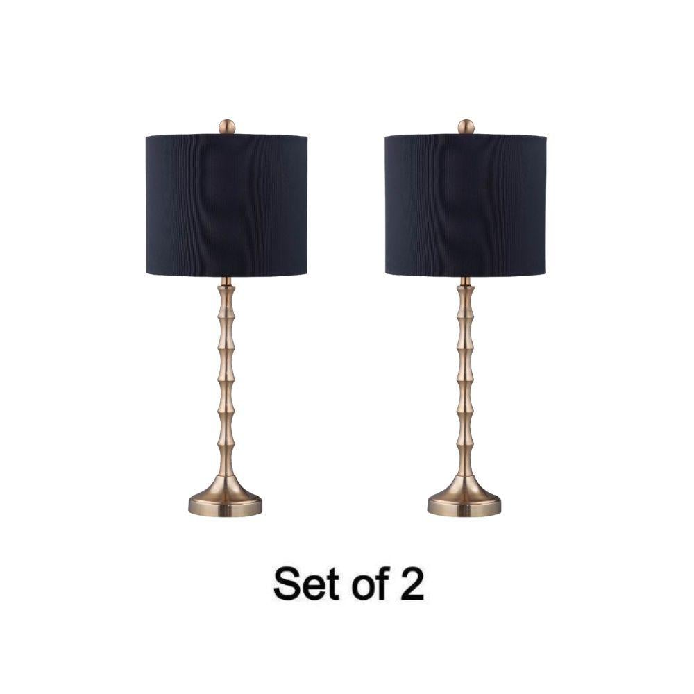 RHA WAVERLY - Bronze Metal Column Table Lamp 2pcs Package Offer-RHA-Ozlighting.com.au