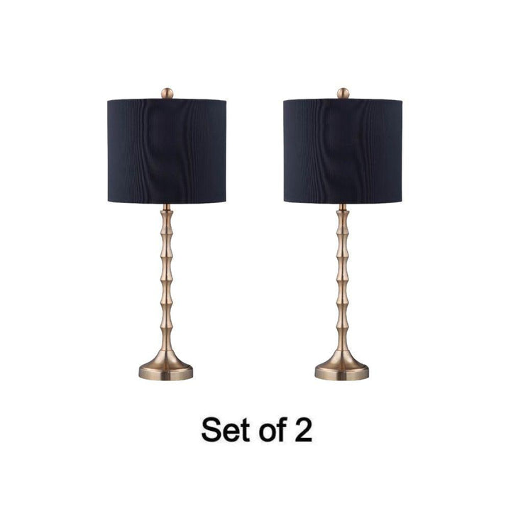 RHA WAVERLY - Bronze Metal Column Table Lamp 2pcs Package Offer-RHA-Ozlighting.com.au