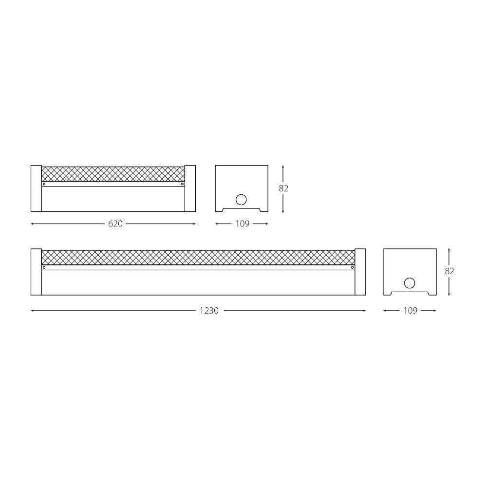 SCI PREMIUM-120-DIFF - 15W/30W LED Single Colour Wide Body Diffused 1200mm Batten with Optional Sensor - 5000K-SCI-Ozlighting.com.au