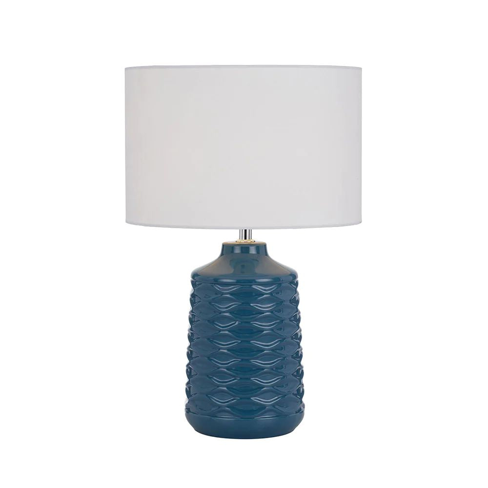 Telbix AGRA - Textured Ceramic Table Lamp-Telbix-Ozlighting.com.au