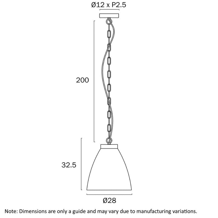 Telbix AYDIN 28 - 1 Light Pendant-Telbix-Ozlighting.com.au