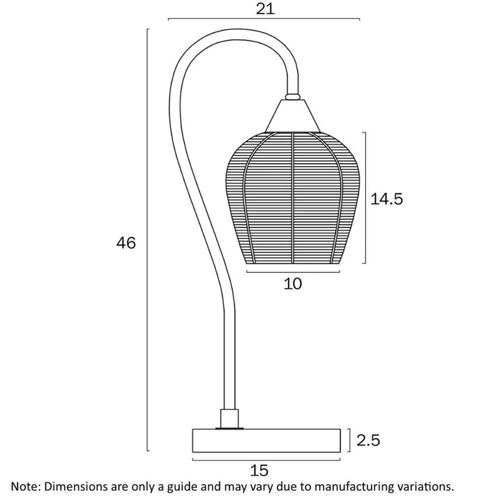 Telbix AZALEA -Table Lamp-Telbix-Ozlighting.com.au