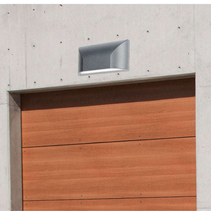 Telbix BLOC EXT - 5W LED Tri-Colour Modern Exterior Down Only Wall Light IP65-Telbix-Ozlighting.com.au