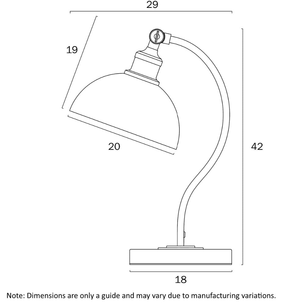 Telbix BREVIK - 25W Table Lamp-Telbix-Ozlighting.com.au