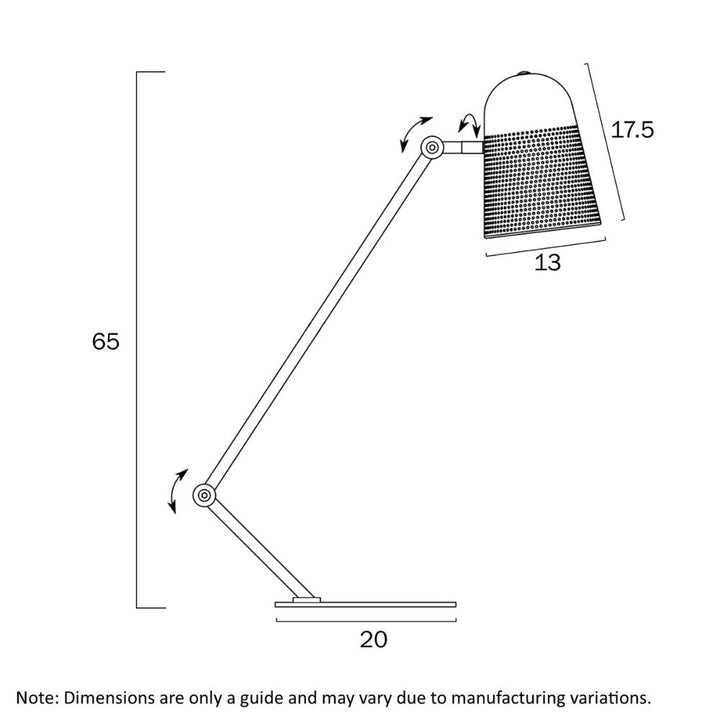 Telbix CADENA - 25W Table Lamp-Telbix-Ozlighting.com.au