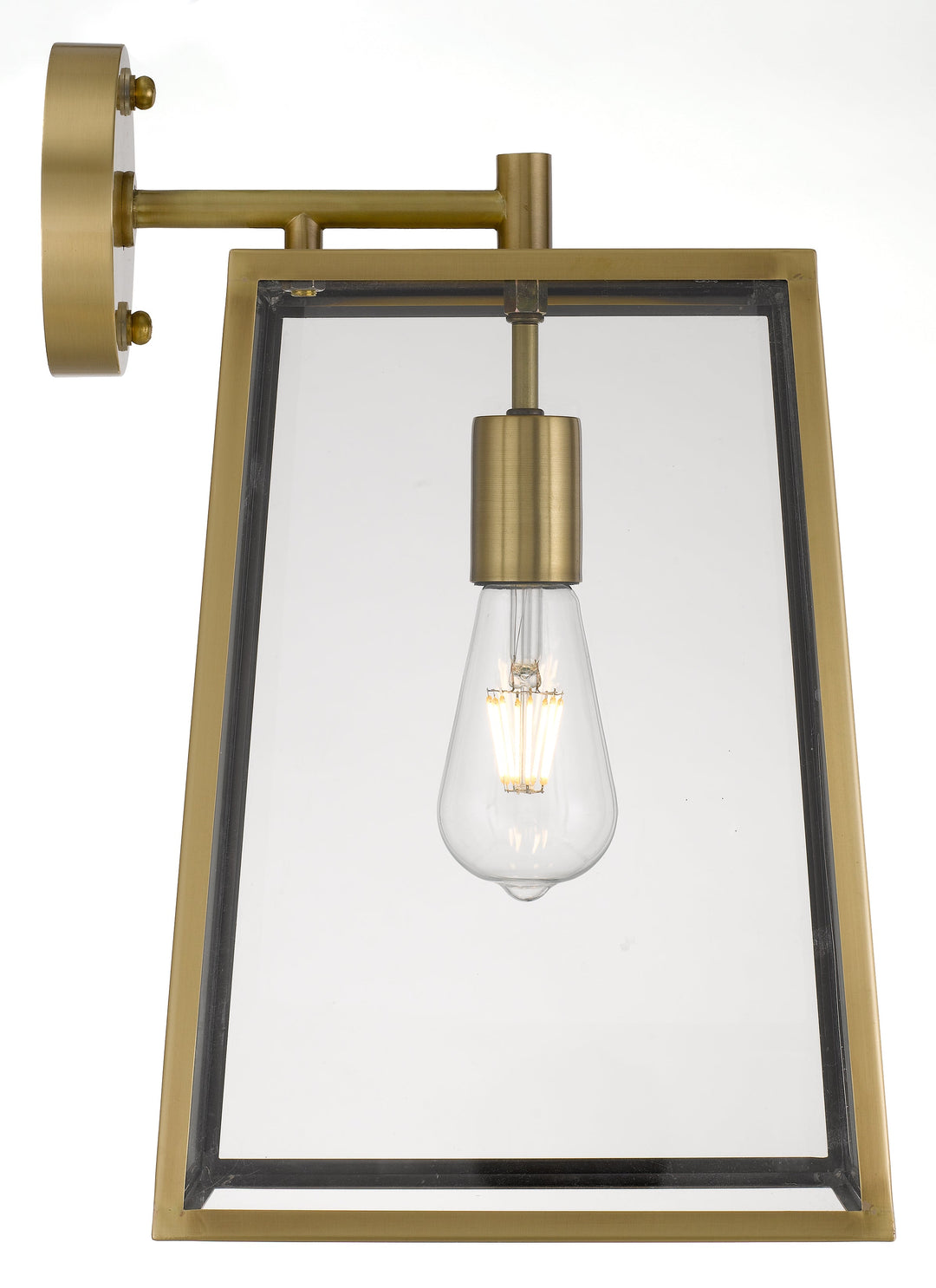 Telbix CANTENA - Solid Brass Outdoor Wall Light IP43-Telbix-Ozlighting.com.au