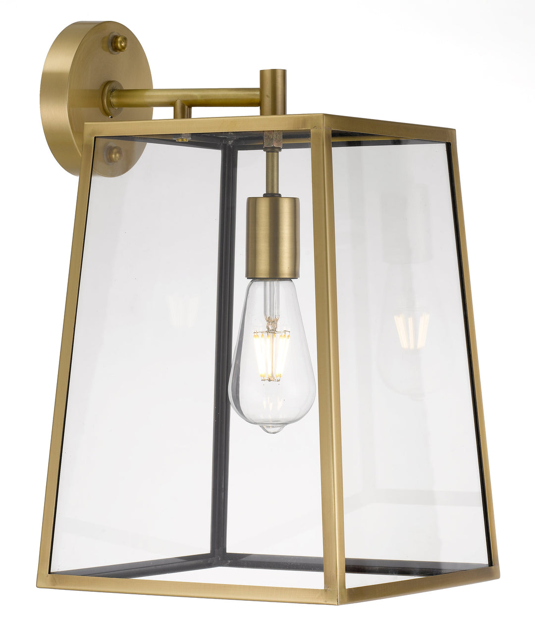 Telbix CANTENA - Solid Brass Outdoor Wall Light IP43-Telbix-Ozlighting.com.au