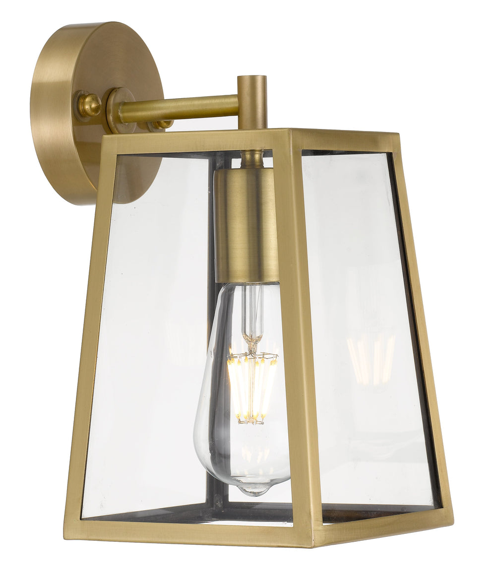 Telbix CANTENA - Solid Brass Outdoor Wall Light IP43-Telbix-Ozlighting.com.au