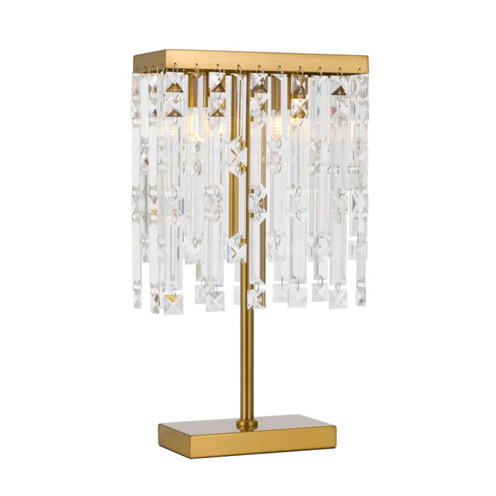 Telbix CERONE - Optik Crystal Table Lamp-Telbix-Ozlighting.com.au