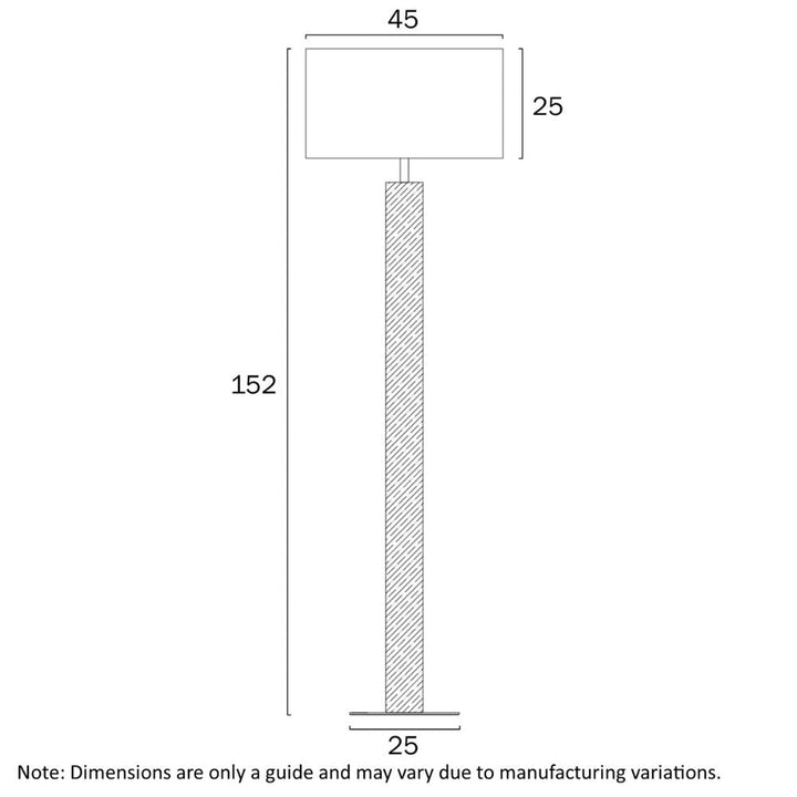 Telbix CHAD - 25W Floor Lamp-Telbix-Ozlighting.com.au