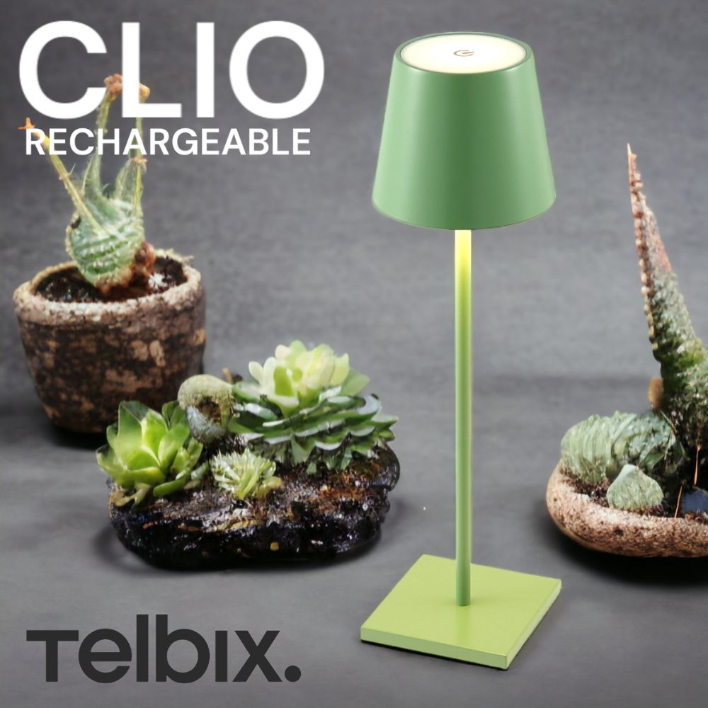 Telbix CLIO - 3W Rechargeable Table Lamp-Telbix-Ozlighting.com.au