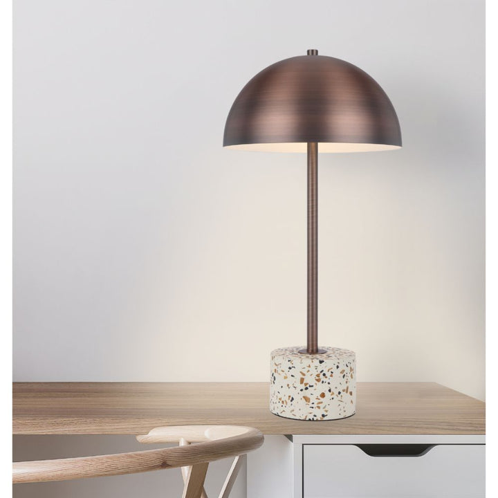 Telbix DOMEZ - 25W Table Lamp-Telbix-Ozlighting.com.au