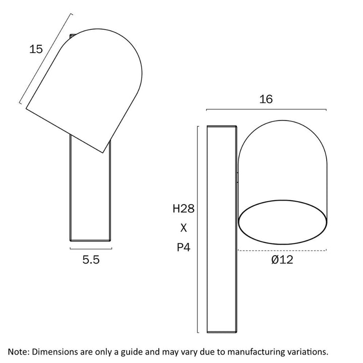 Telbix ECHO - 5W Touch Wall Light-Telbix-Ozlighting.com.au