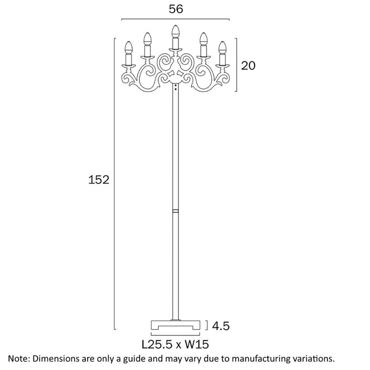 Telbix EMPORIA - 25W Floor Lamp-Telbix-Ozlighting.com.au