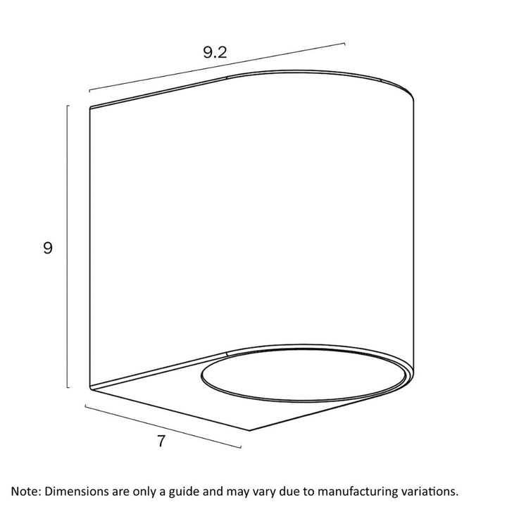 Telbix EOS II - 6W Wall Light-Telbix-Ozlighting.com.au