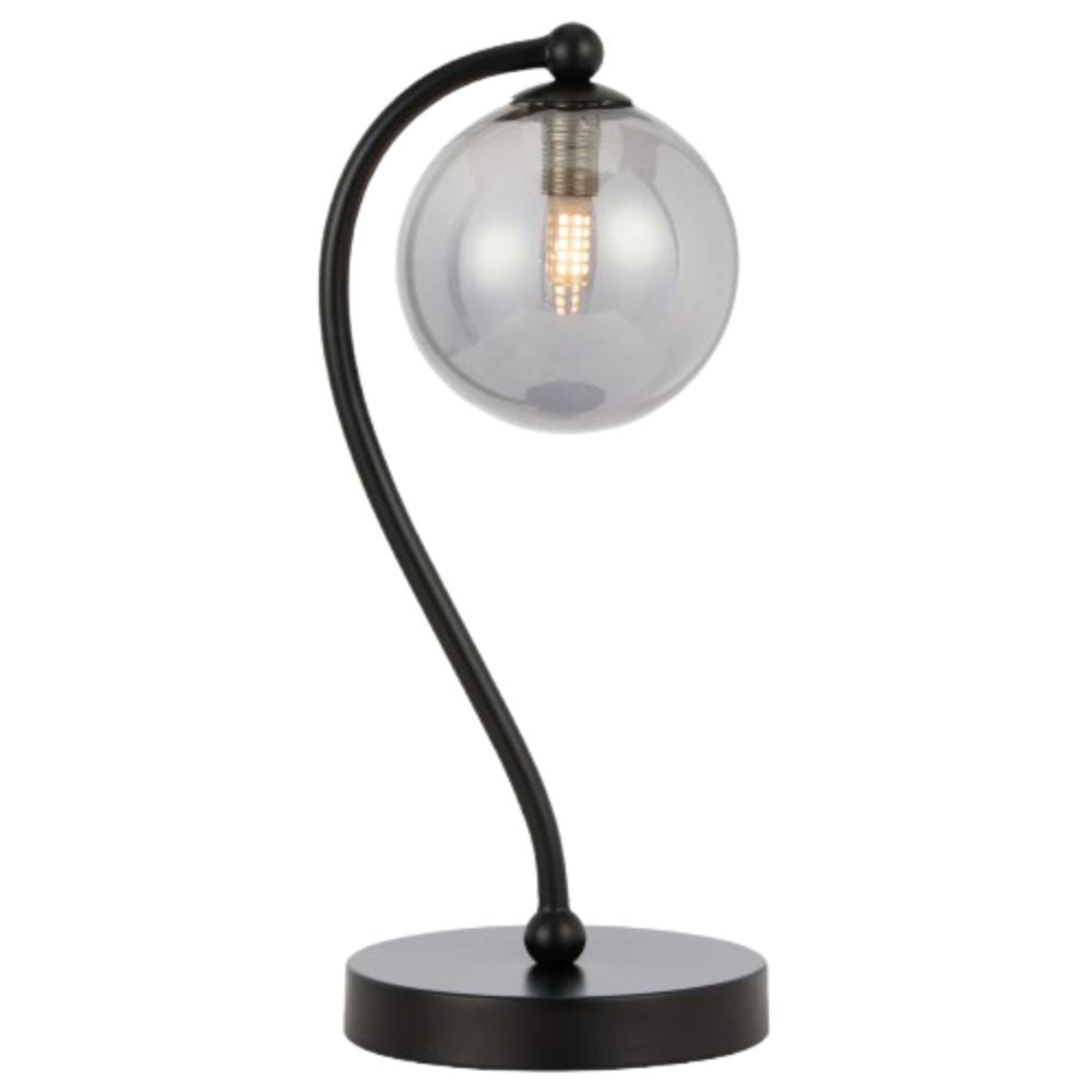 Telbix FELTON - 6W Black Matt Table Lamp-Telbix-Ozlighting.com.au