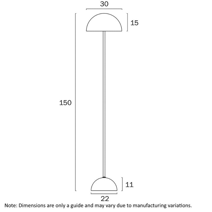 Telbix FERUM - 25W Floor Lamp-Telbix-Ozlighting.com.au