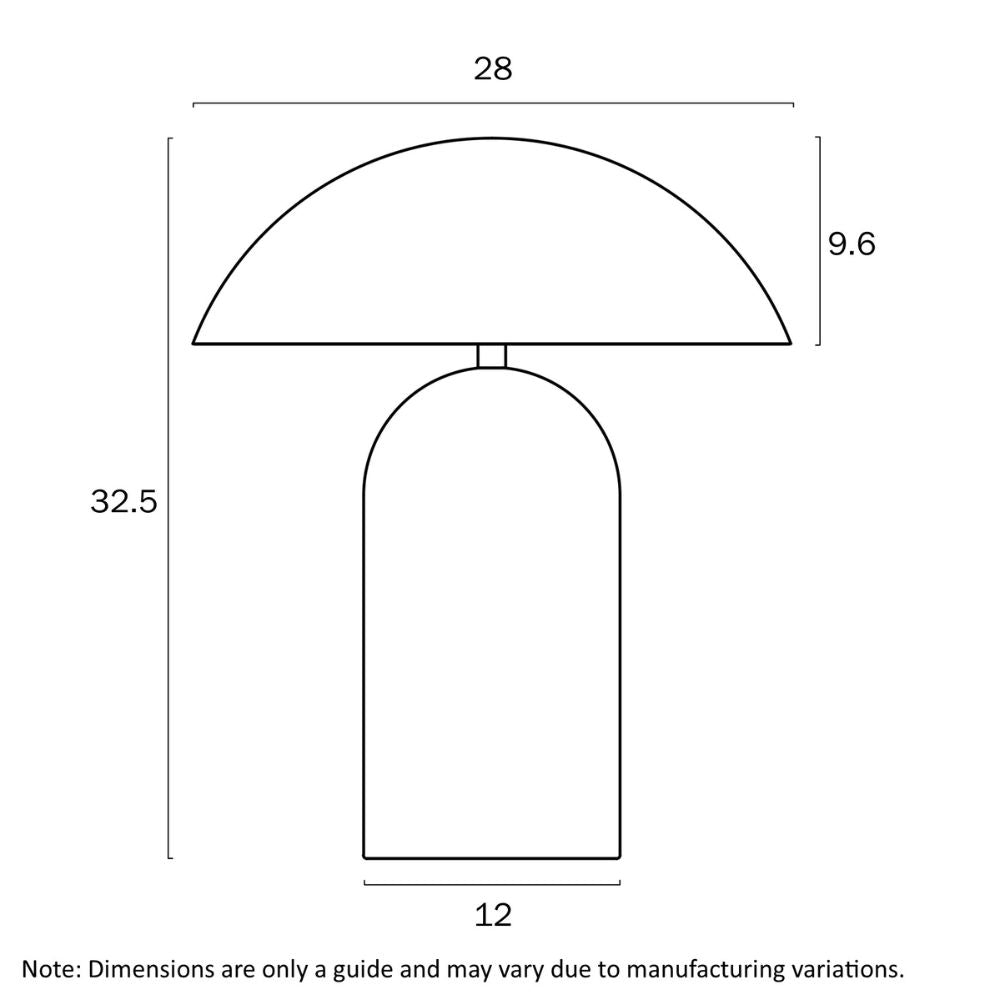 Telbix FERUM 32 - 25W Table Lamp-Telbix-Ozlighting.com.au