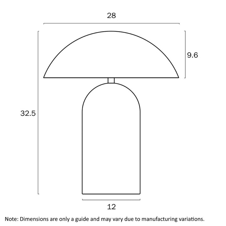 Telbix FERUM 32 - 25W Table Lamp-Telbix-Ozlighting.com.au