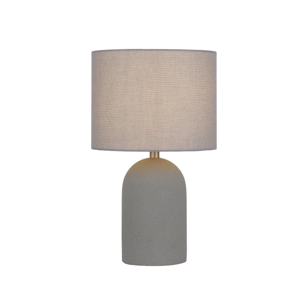 Telbix FEVIK - Small Terrazzo/Concrete Table Lamp-Telbix-Ozlighting.com.au