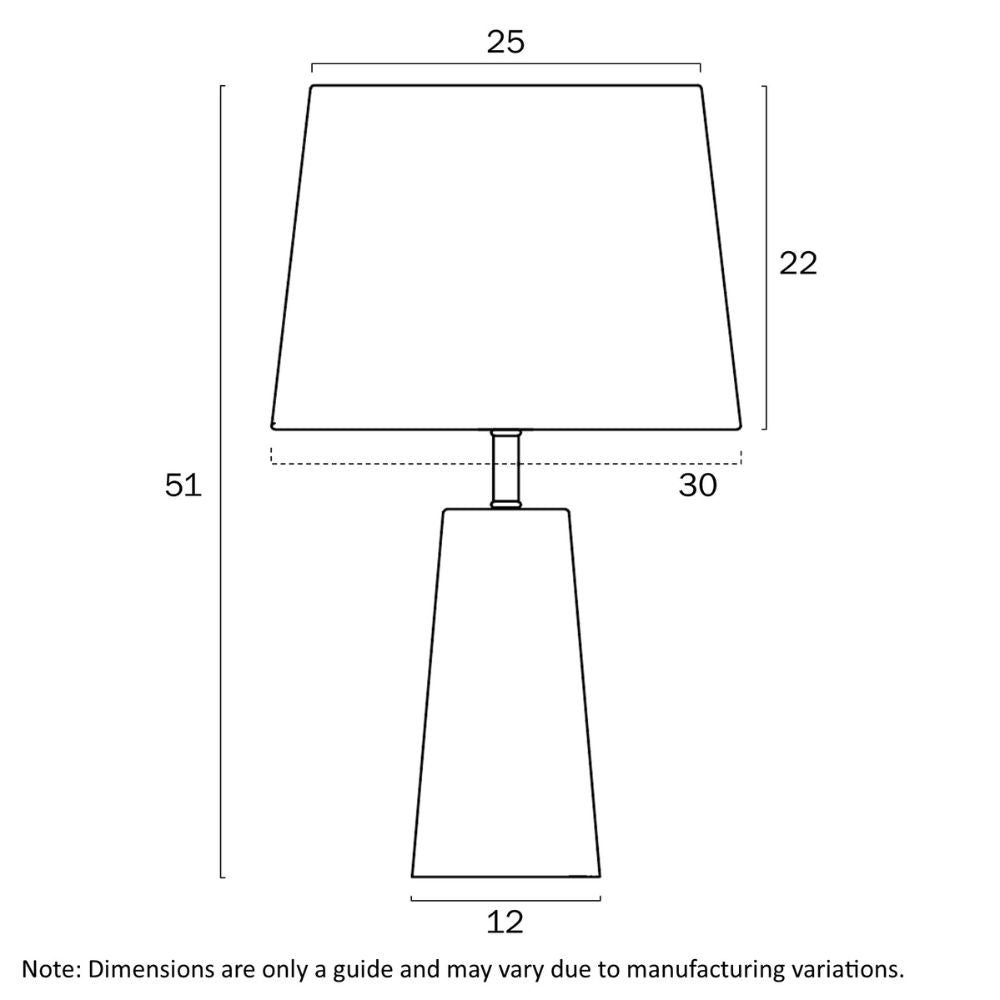 Telbix FUSELL - 25W Table Lamp-Telbix-Ozlighting.com.au