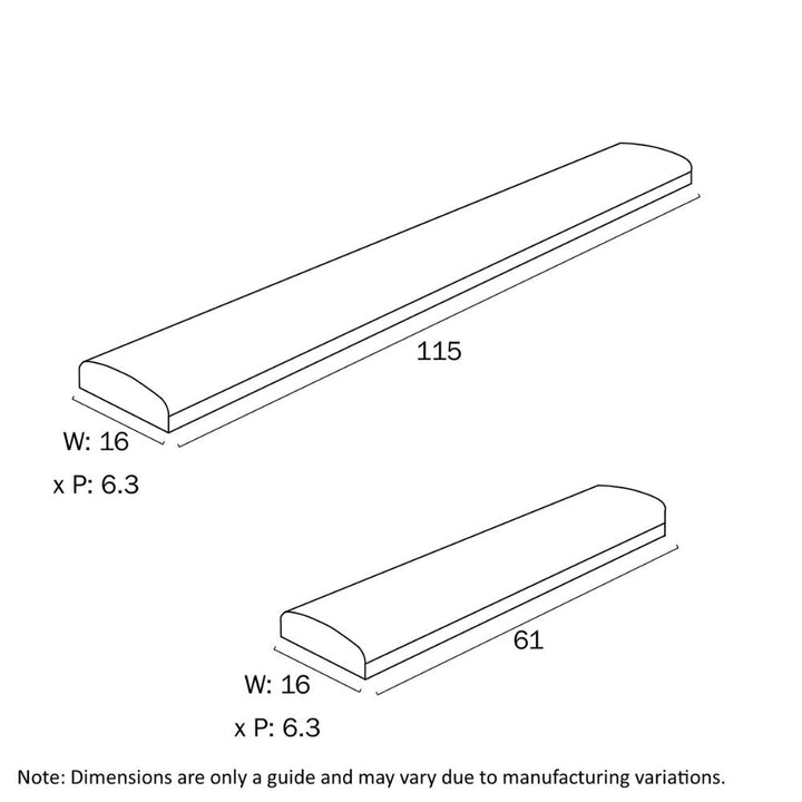 Telbix GENARO - 60/120 LED Batten Light-Telbix-Ozlighting.com.au