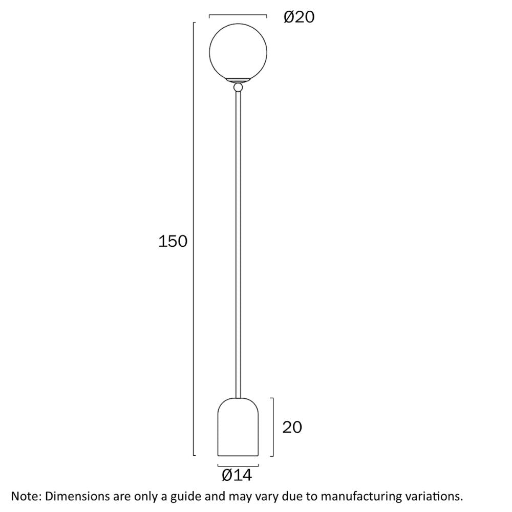 Telbix GINA - 25W Floor Lamp-Telbix-Ozlighting.com.au