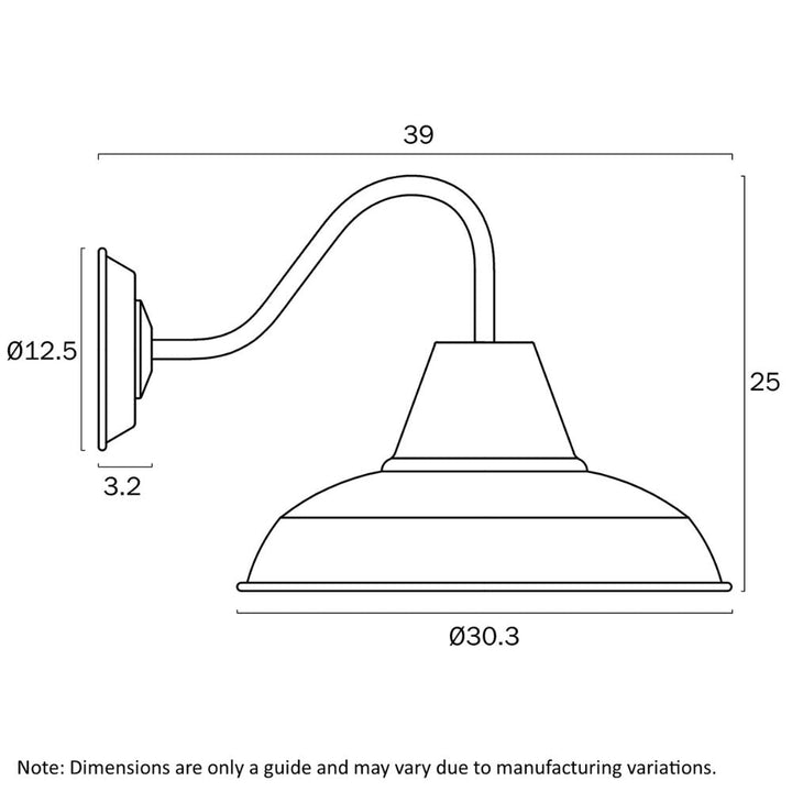 Telbix GORDON - 25W Wall Light-Telbix-Ozlighting.com.au