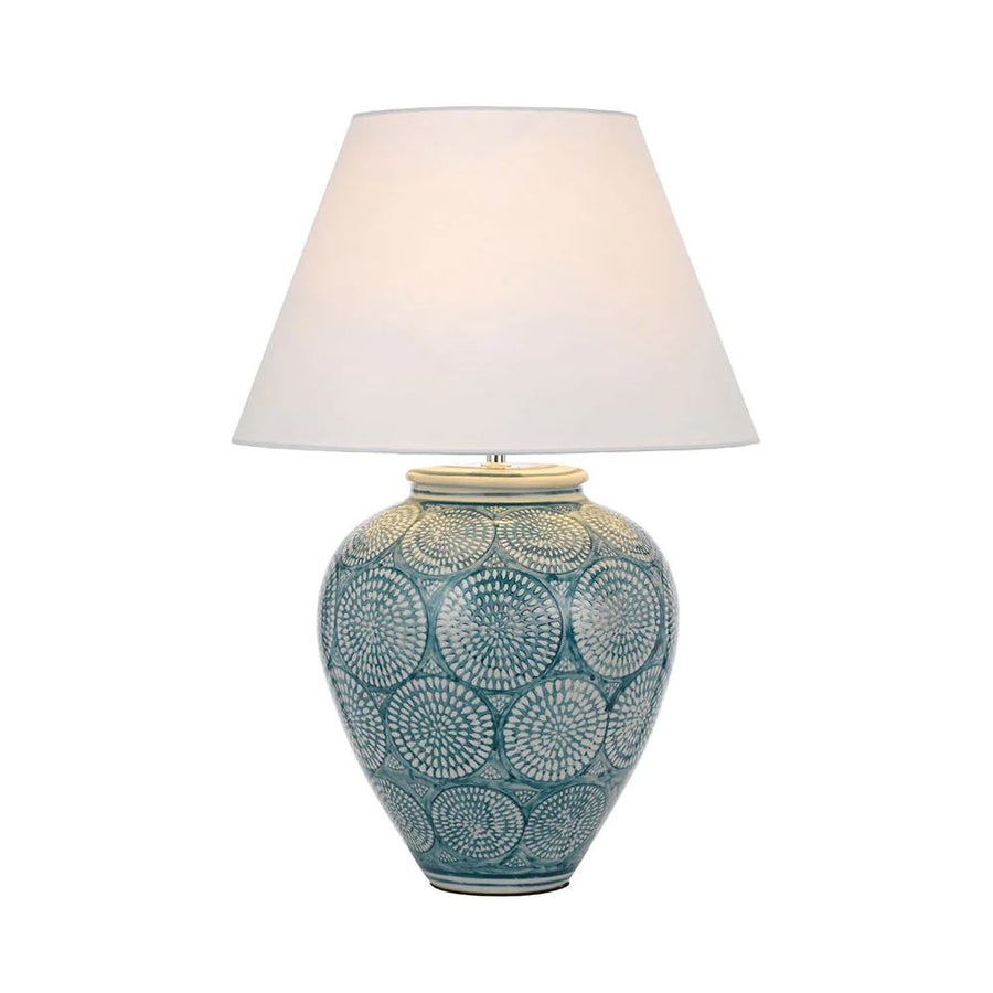 Telbix HANNAH - 25W Ceramic Table Lamp-Telbix-Ozlighting.com.au