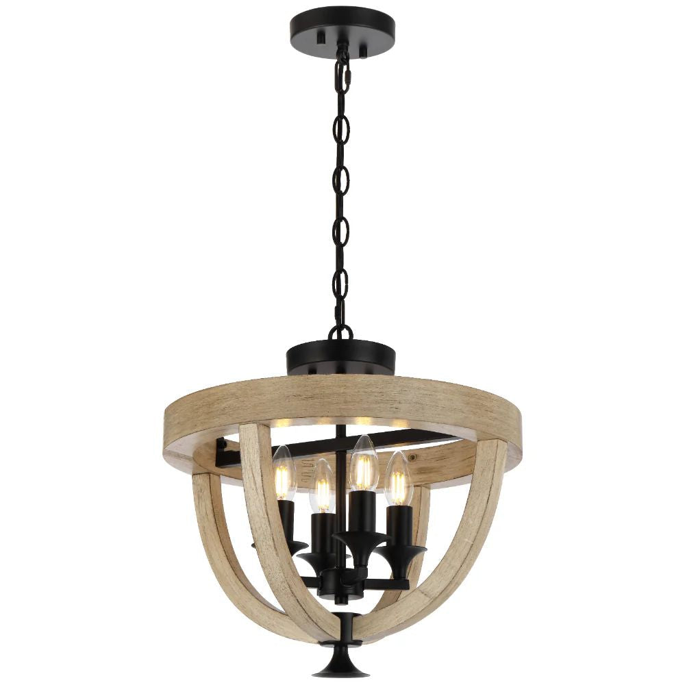 Telbix HOSLEY - 4 Light CTC Pendant-Telbix-Ozlighting.com.au