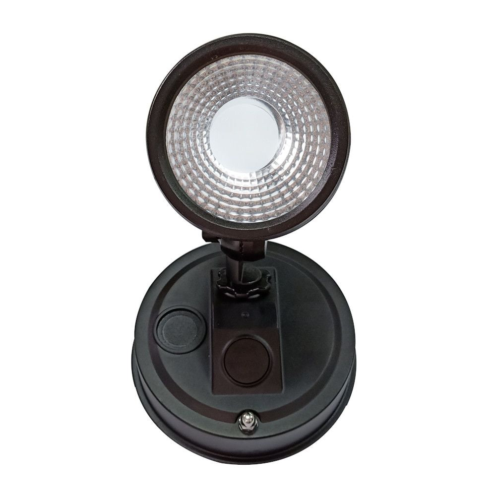 Telbix ILLUME - 10W LED Single Head Exterior Spotlight IP44 - 5000K-Telbix-Ozlighting.com.au