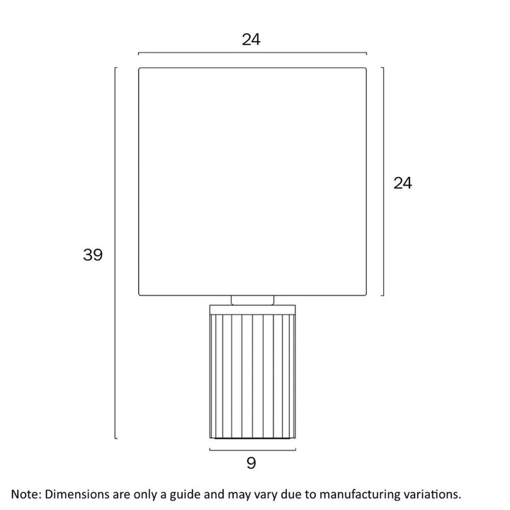 Telbix INWOOD - 25W Table Lamp-Telbix-Ozlighting.com.au