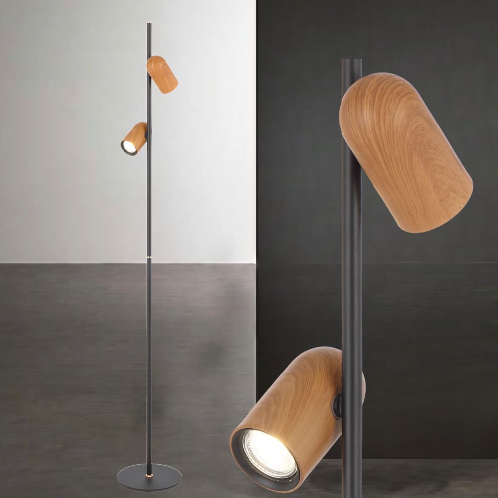 Telbix KINDLE - 2x6W Floor Lamp-Telbix-Ozlighting.com.au