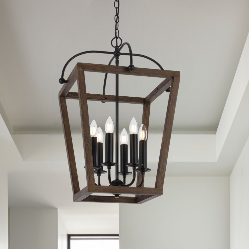 Telbix LACOTA - 6 Light Pendant-Telbix-Ozlighting.com.au