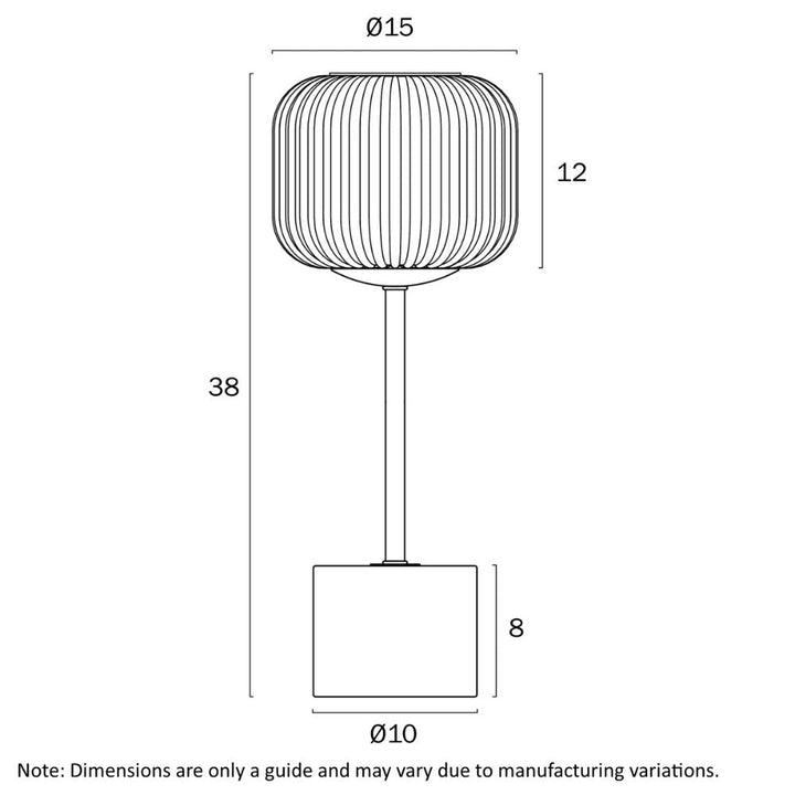 Telbix LIAM - 5W Touch Table Lamp-Telbix-Ozlighting.com.au