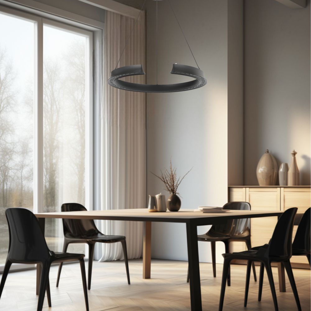 Telbix LUCID - 1 Light Round Pendant-Telbix-Ozlighting.com.au