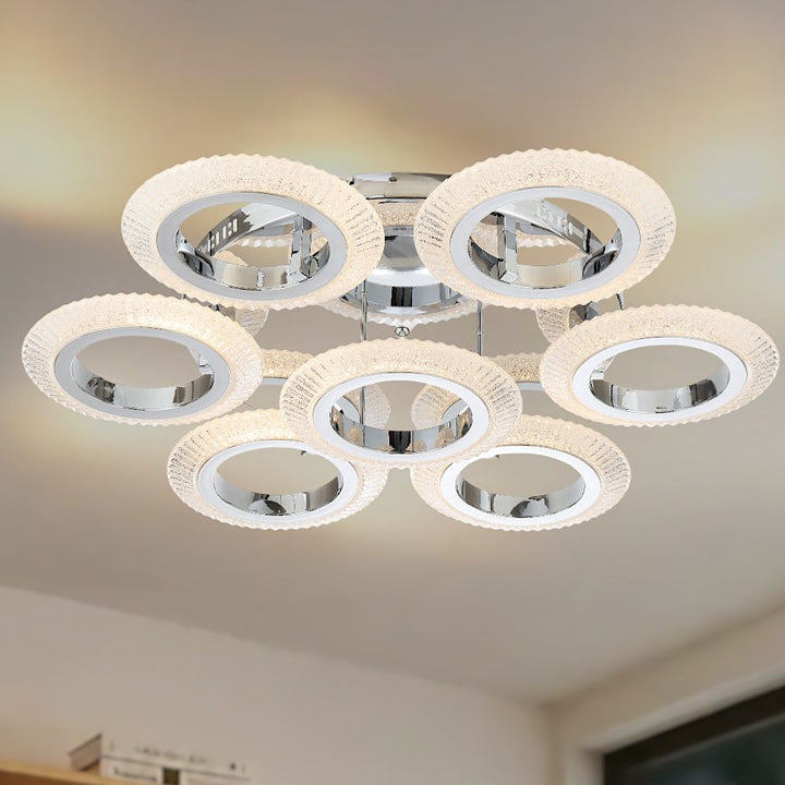 Telbix LUNA - 4/5/7 Ring Ceiling Light-Telbix-Ozlighting.com.au