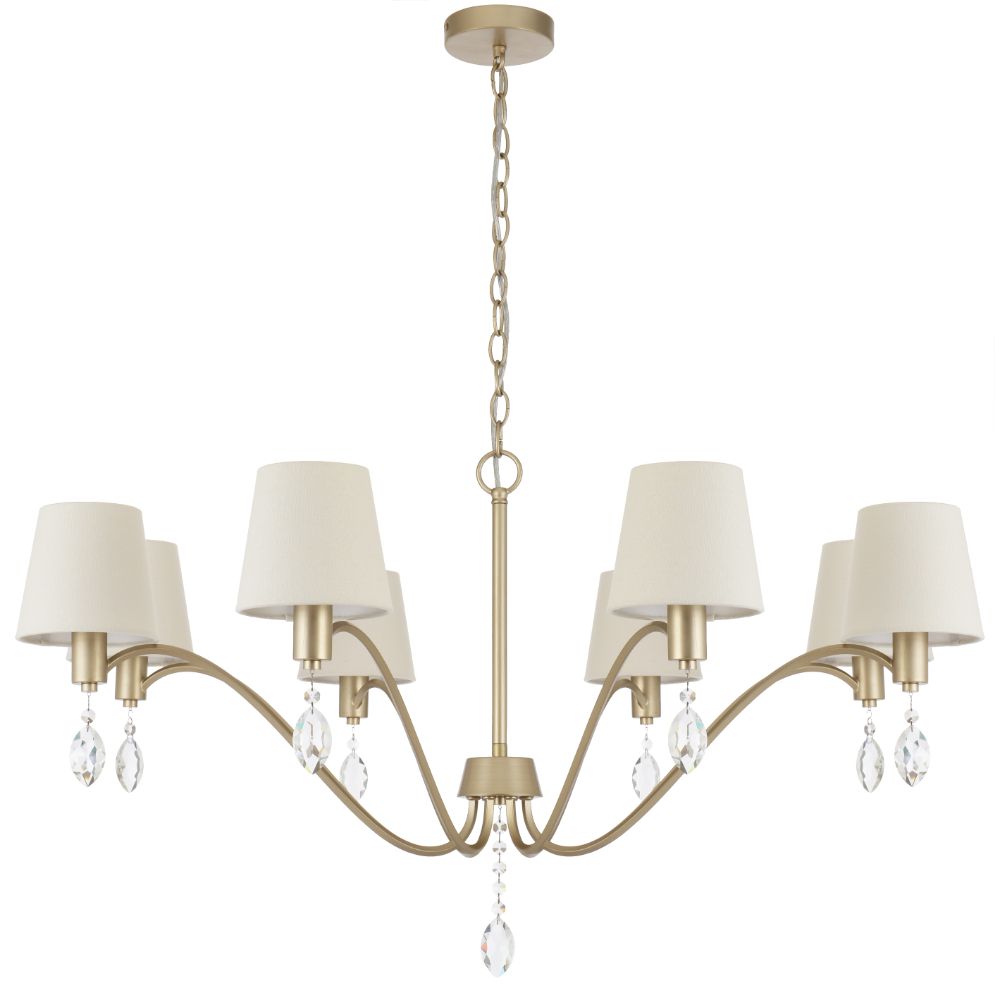 Telbix MALVERN - 8 Light Pendant-Telbix-Ozlighting.com.au