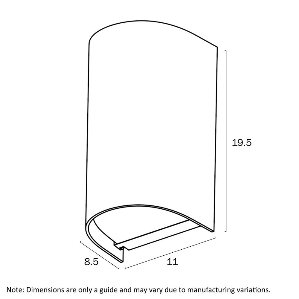 Telbix MIRO 2 - 12W Wall Light-Telbix-Ozlighting.com.au