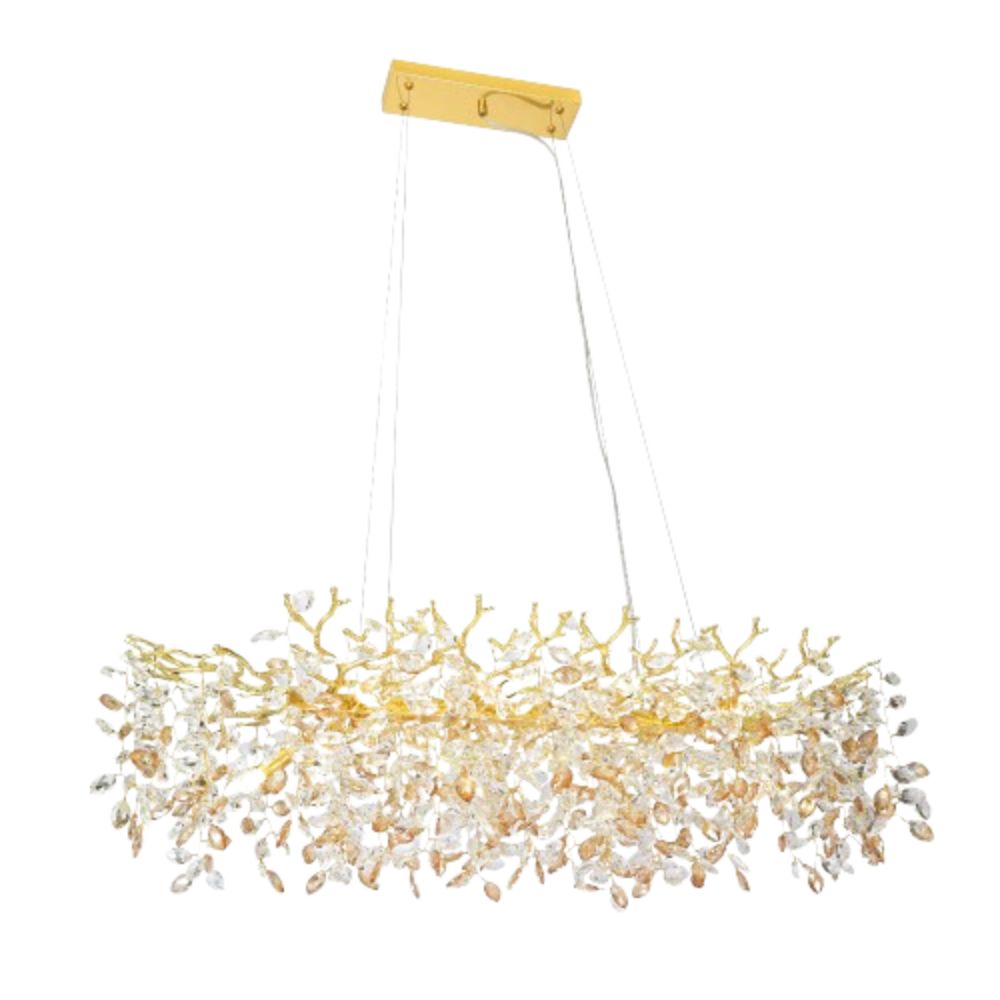 Telbix MOLENA - 10 Light Rectangular Pendant-Telbix-Ozlighting.com.au