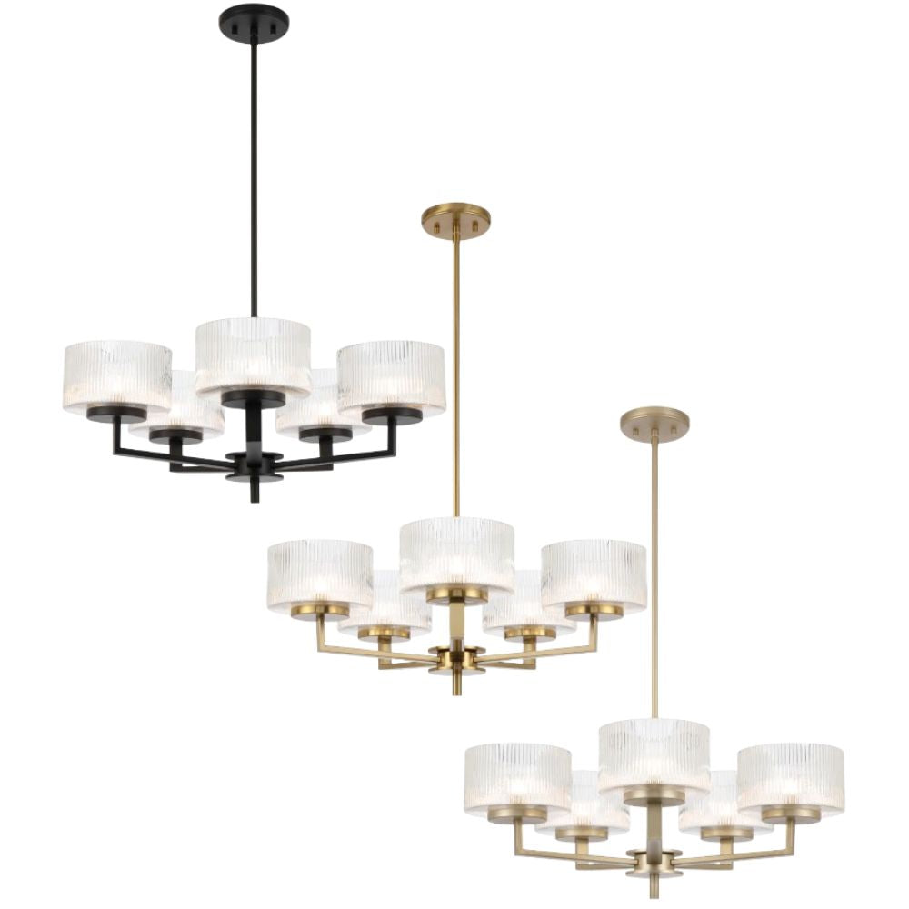 Telbix MORENO - 5 Light Pendant-Telbix-Ozlighting.com.au