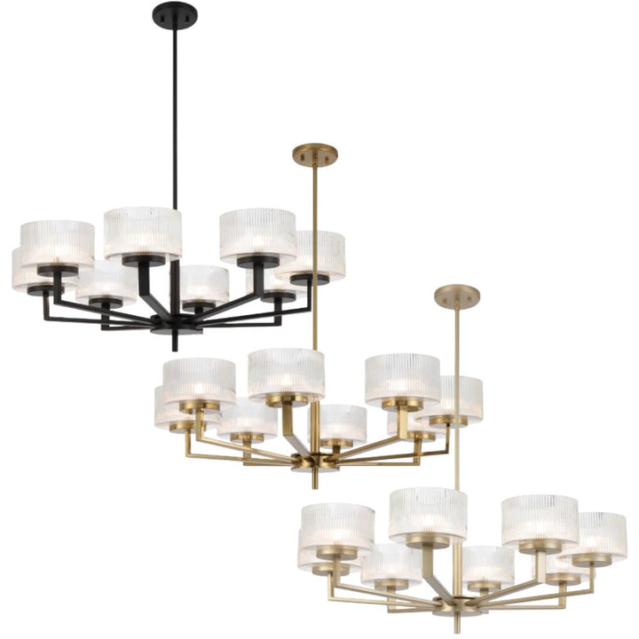 Telbix MORENO - 8 Light Pendant-Telbix-Ozlighting.com.au