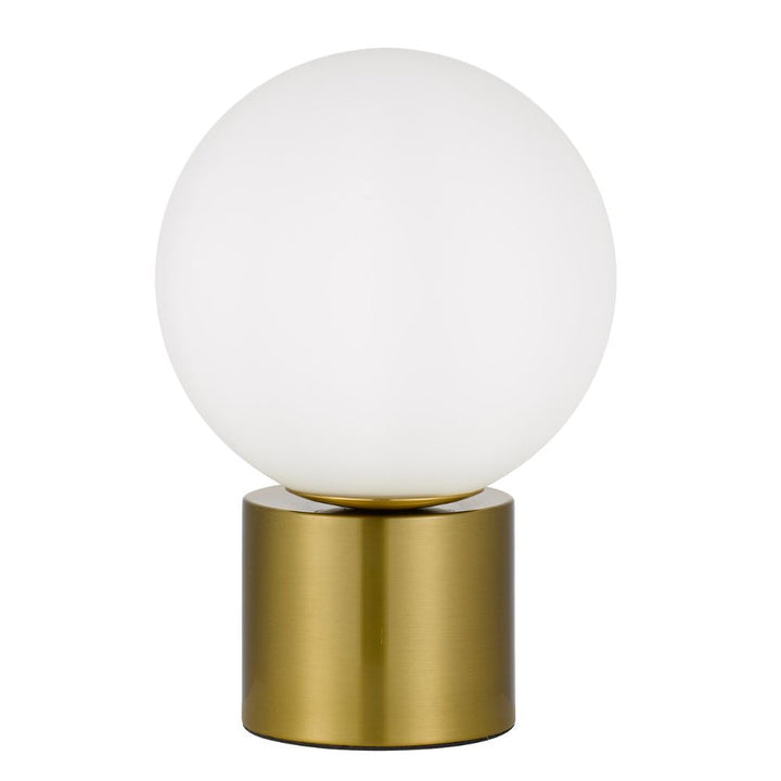 Telbix NOVIO - Art Deco Marble & Glass Table Lamp-Telbix-Ozlighting.com.au