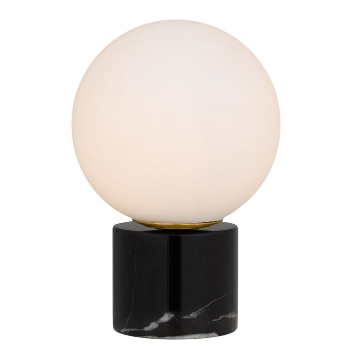 Telbix NOVIO - Art Deco Marble & Glass Table Lamp-Telbix-Ozlighting.com.au